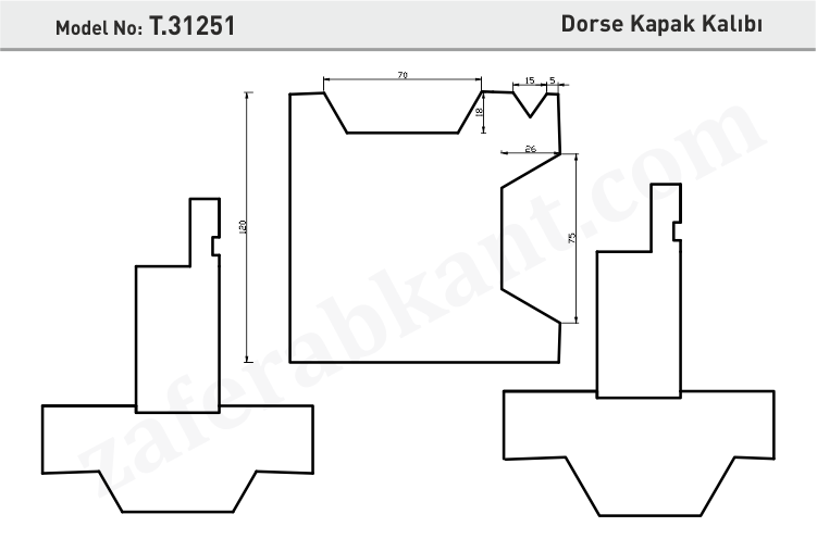 Dorse Kapak Kalıbı
